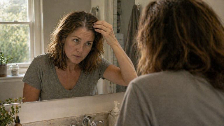 Perimenopause and Hair Loss: What’s Actually Happening (And What Helps)